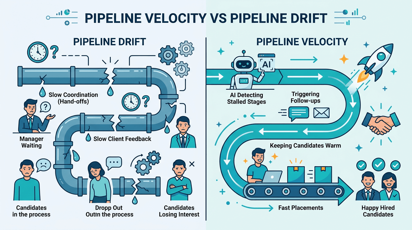Pipeline Velocity vs Pipeline Drift in Recruiting